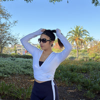 Little Luxuries: Vero Headband + Cove Wrap Top